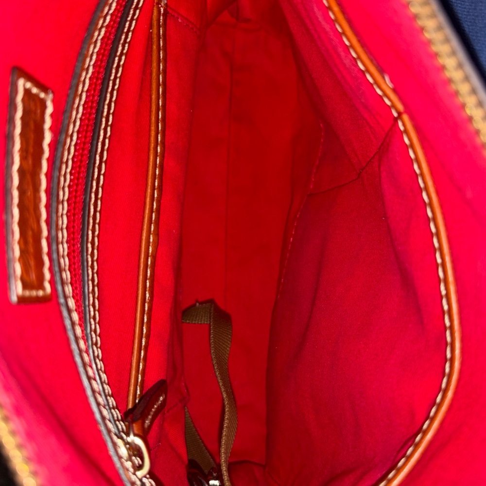 DOONEY & BOURKE PEBBLE GRAIN CROSSBODY HANDBAG - ELEPHANT - Picture 8 of 15